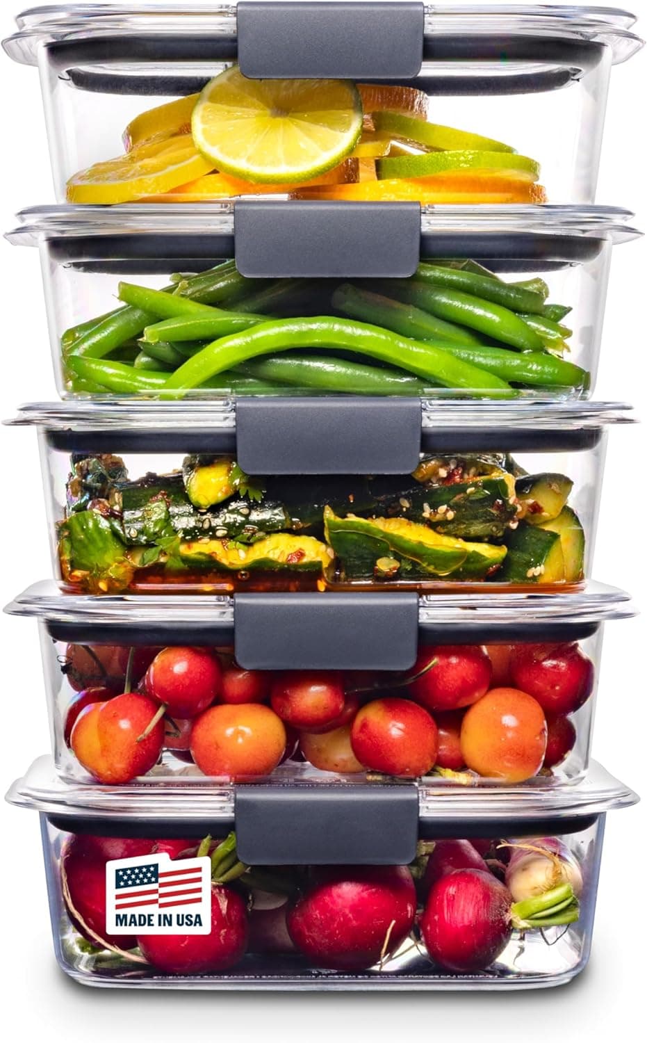 Rubbermaid Brilliance Containers — Airtight Meal Prep Essentials